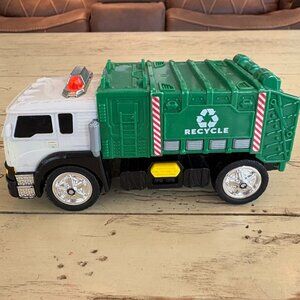 Adventure Force Light & Sound Mini City Recycling Truck Toy